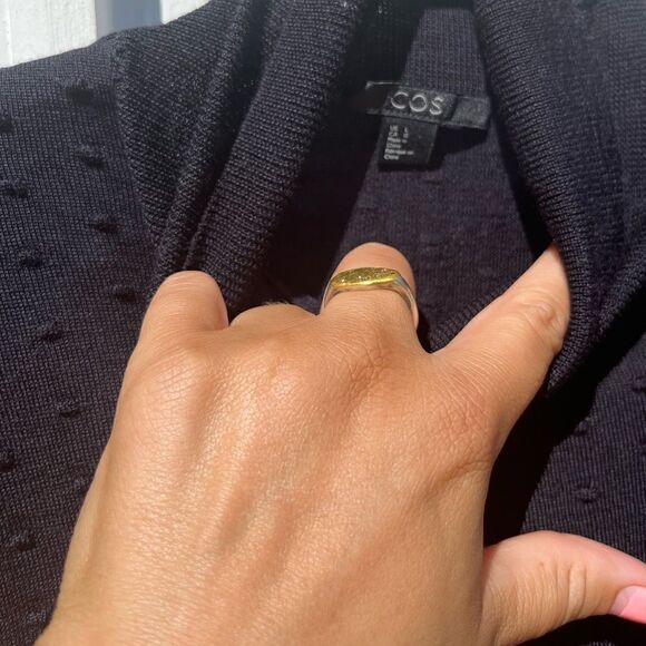 COS Swiss Dot Wool Turtleneck Sweater - Picture 2 of 7